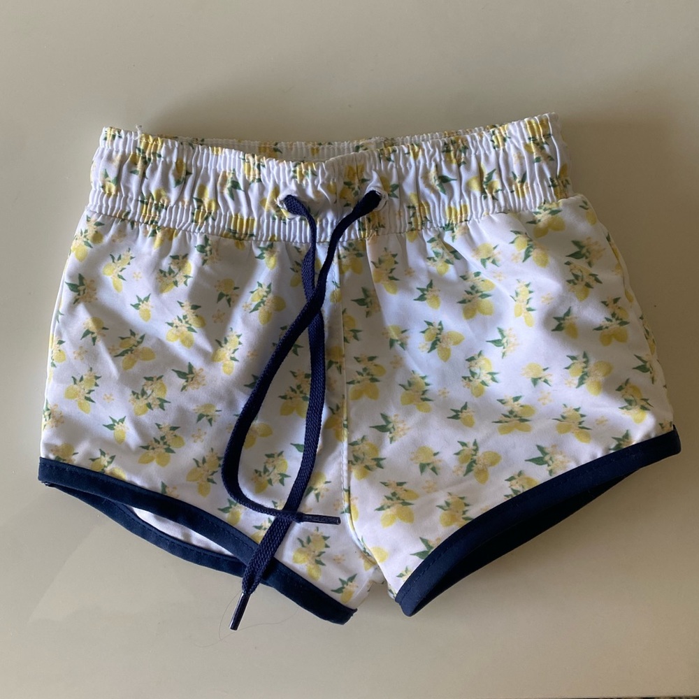 Minnow Baby Boardies Lemon/Navy Size 1
